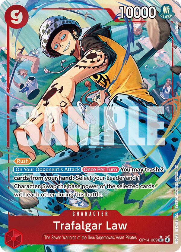 Trafalgar Law - OP14-009 (Alternate Art) [OP14 - OP14-009]