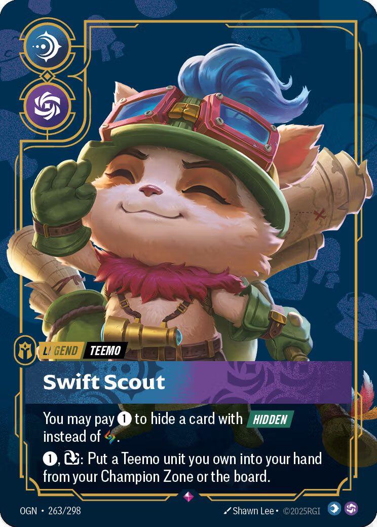 Teemo - Swift Scout (Metal) [OPP - 263/298]