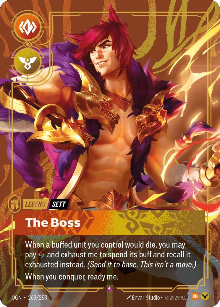 Sett - The Boss (Metal) [OPP - 269/298]