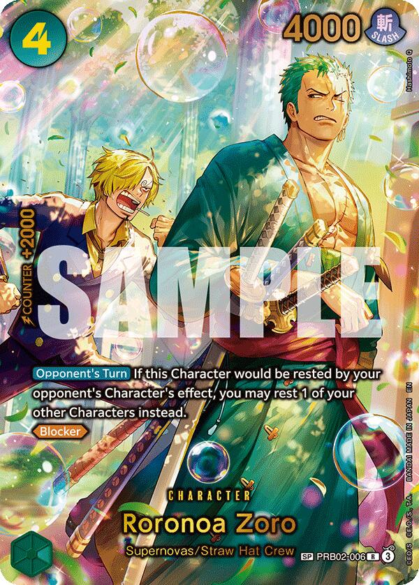 Roronoa Zoro - PRB02-006 (SP) [OP14 - PRB02-006]