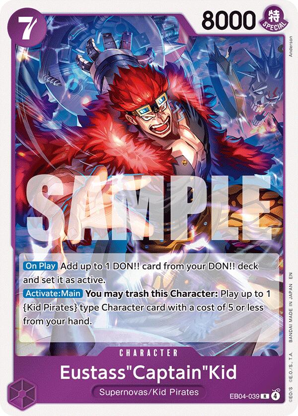 Eustass"Captain"Kid - EB04-039 [OP14 - EB04-039]