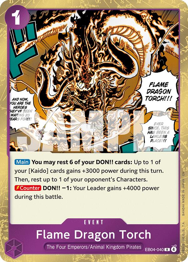 Flame Dragon Torch [OP14 - EB04-040]