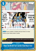 Please Take Me with You!! I Can Be of Great Help to You!! [OP14 - OP14-059]
