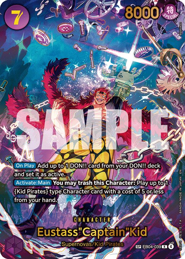 Eustass"Captain"Kid - EB04-039 (SP) [OP14 - EB04-039]