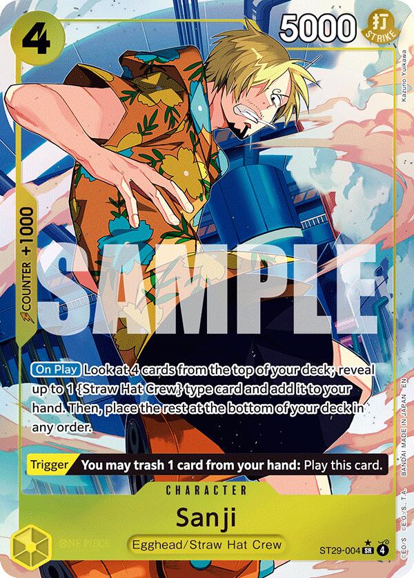 Sanji (Full Art) [ST-29 - ST29-004]