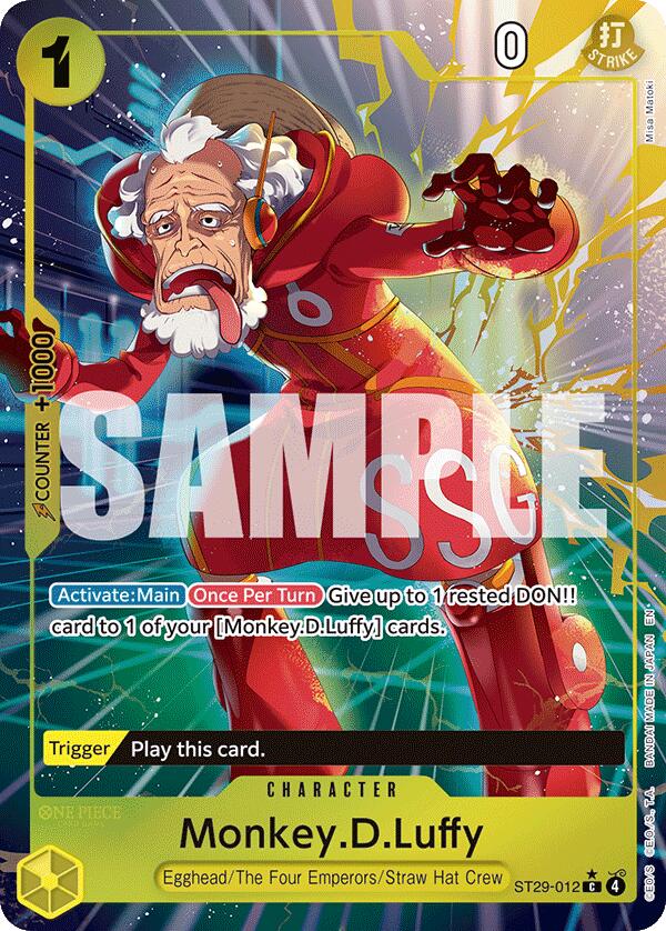 Monkey.D.Luffy (012) (Full Art) [ST-29 - ST29-012]
