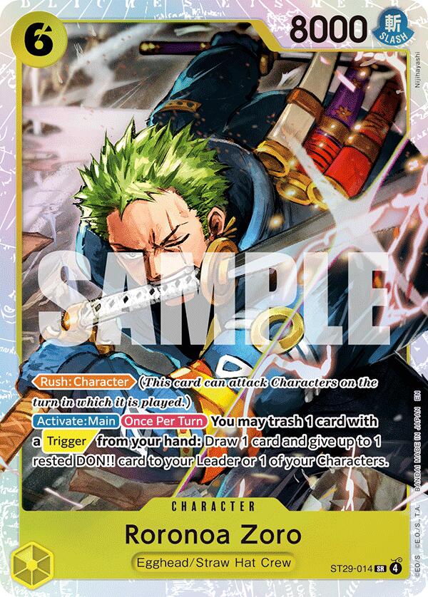 Roronoa Zoro [ST-29 - ST29-014]