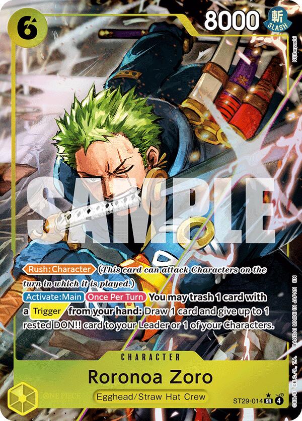 Roronoa Zoro (Full Art) [ST-29 - ST29-014]