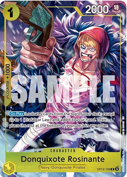Donquixote Rosinante (Illustration Box Vol.6) [OP-PR - OP12-108]