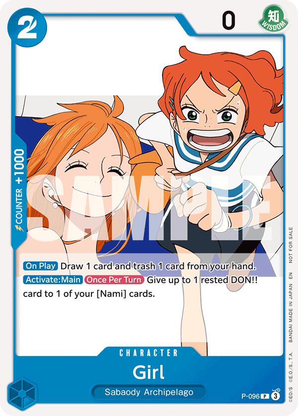 Girl (OP14 Release Event) [OP-PR - P-096]