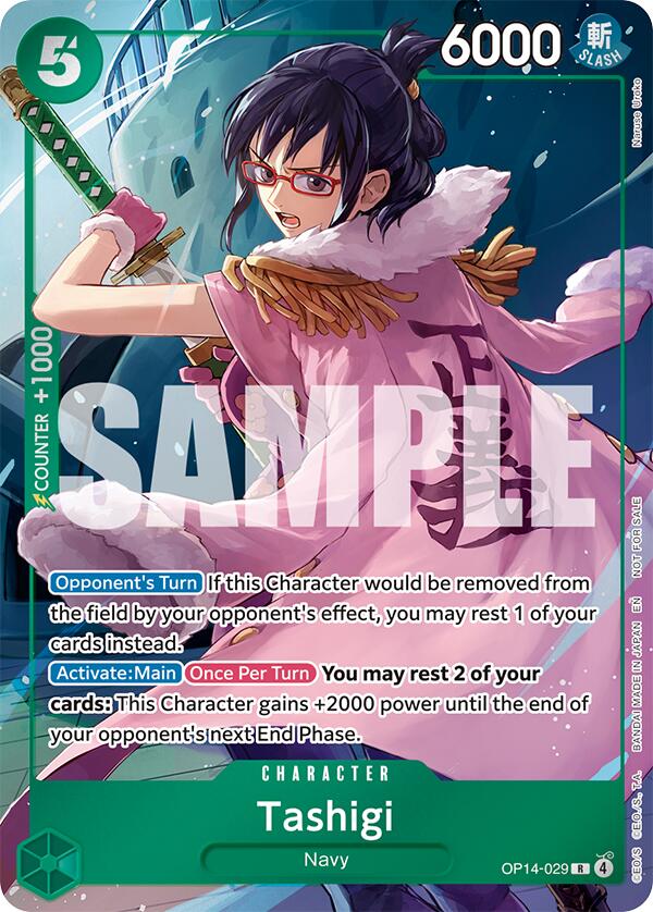 Tashigi (Dash Pack) [OP14 - OP14-029]
