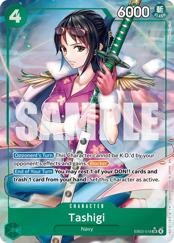 Tashigi (Alternate Art) [EB-03 - EB03-018]