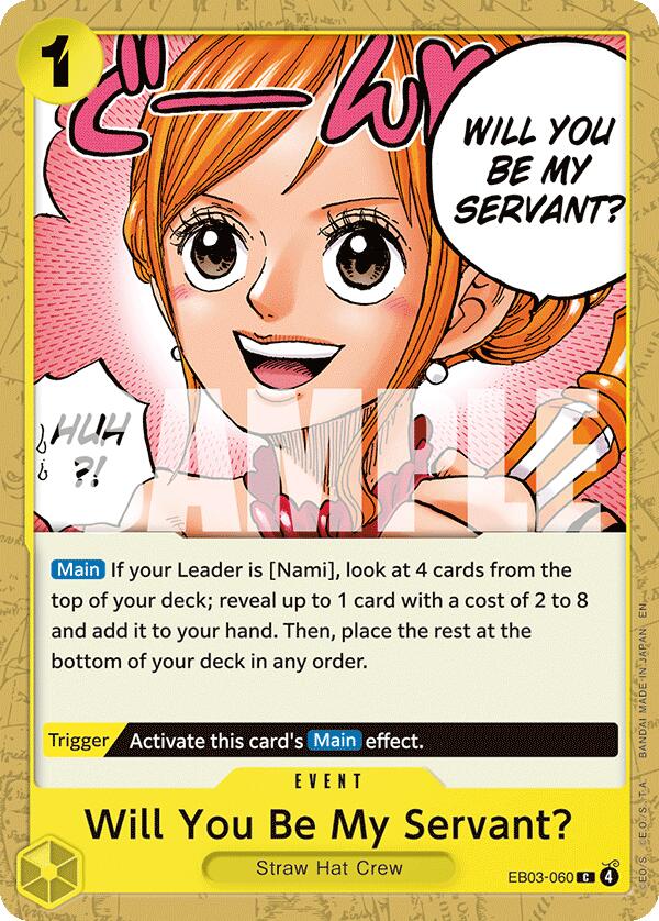 Will You Be My Servant? [EB-03 - EB03-060]
