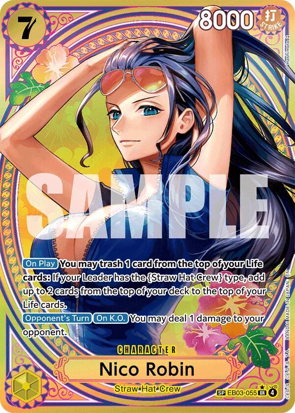 Nico Robin (055) (SP) [EB-03 - EB03-055]