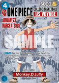 Monkey.D.Luffy (055) (College Basketball US Voyage) [OP-PR - P-055]