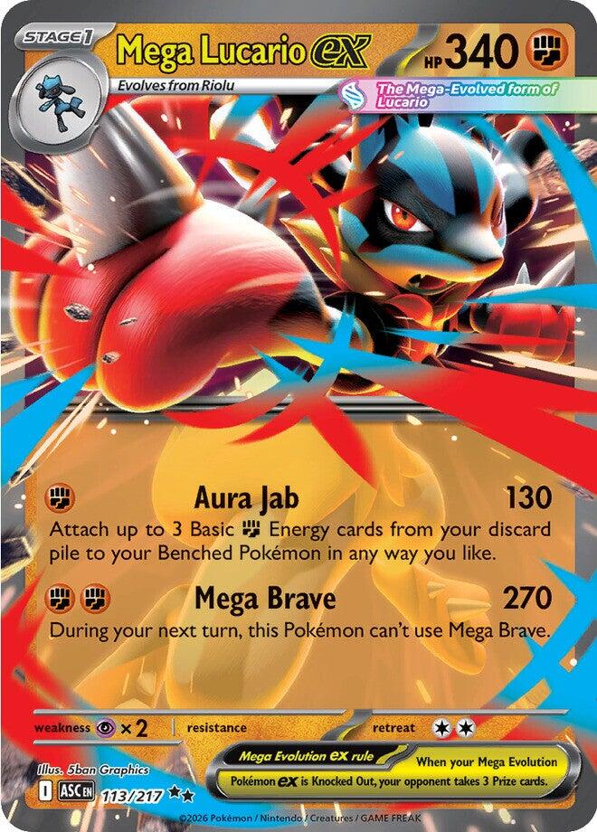 Mega Lucario ex [ASC - 113/217]