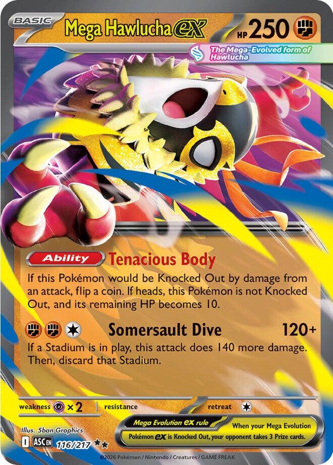 Mega Hawlucha ex - 116/217 [ASC - 116/217]