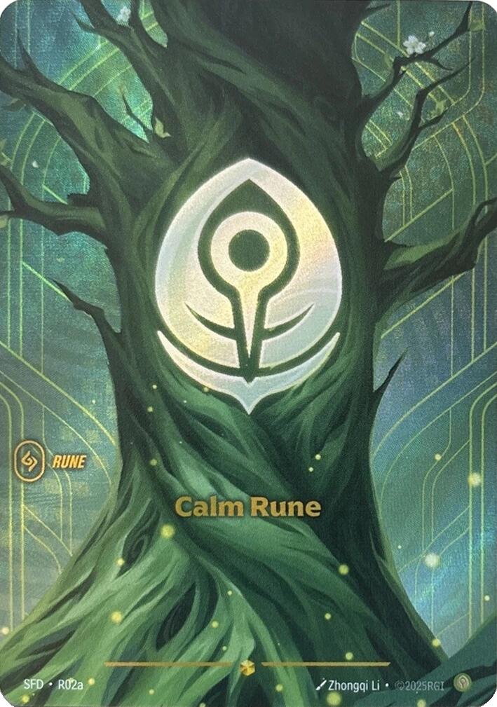 Calm Rune (Alternate Art) [SFD - R02a]