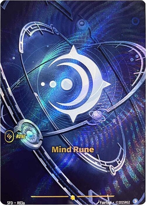 Mind Rune (Alternate Art) [SFD - R03a]