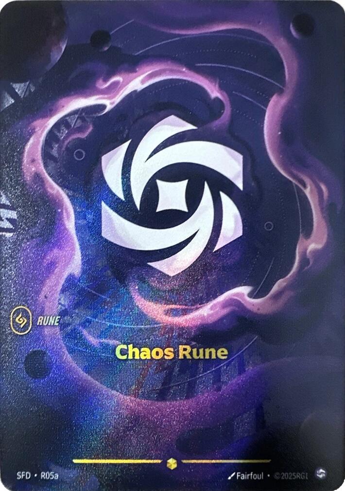 Chaos Rune (Alternate Art) [SFD - R05a]