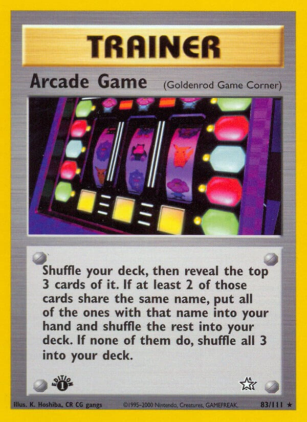 Arcade Game (Goldenrod Game Corner) [N1 - 083/111]