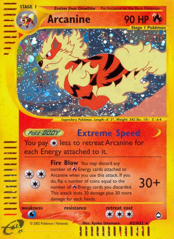 Arcanine (H2) [AQ - H02/H32]