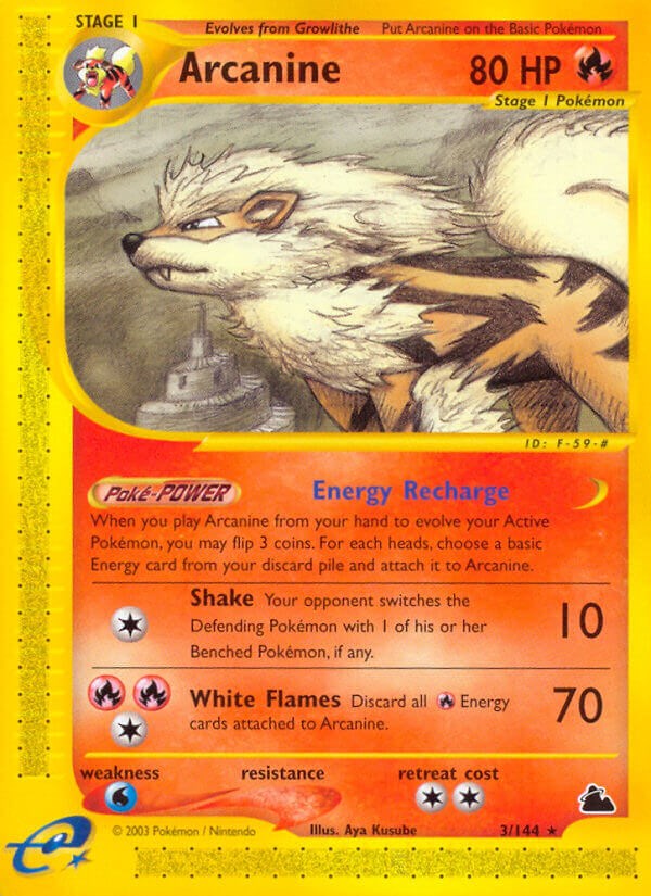 Arcanine (3) [SK - 003/144]