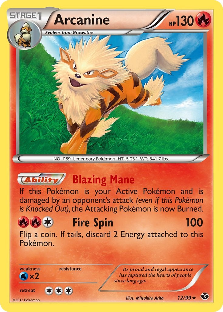 Arcanine (12) [NXD - 12/99]