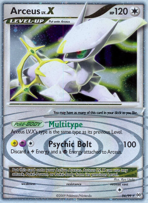 Arceus Lv.X (96) [AR - 96/99]
