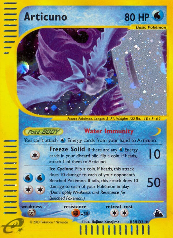 Articuno (H3) [SK - H03/H32]
