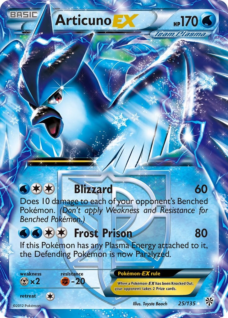 Articuno EX (Team Plasma) [PLS - 25/135]