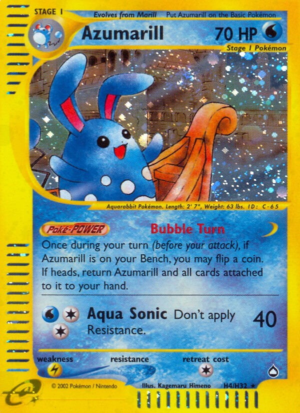 Azumarill (H4) [AQ - H04/H32]