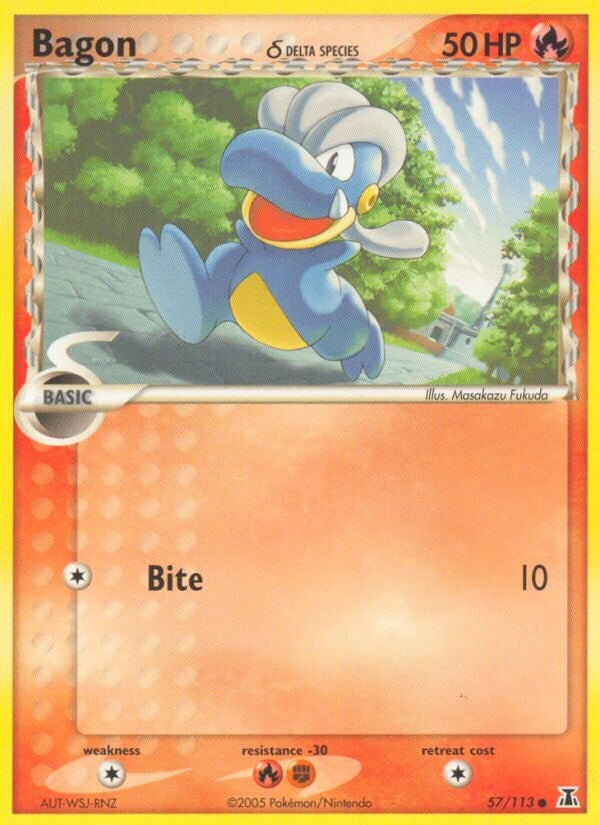Bagon - 057/113 (Delta Species) [DS - 57/113]