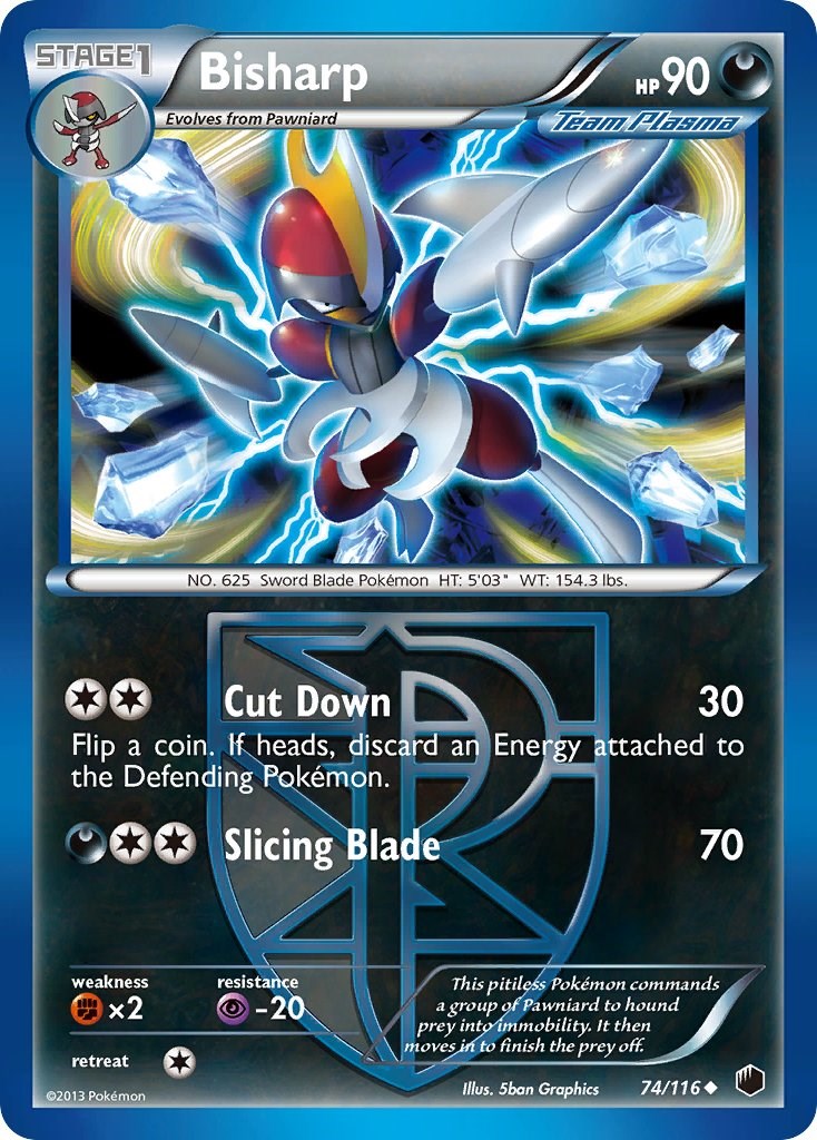 Bisharp (Team Plasma) (74) [PLF - 74/116]