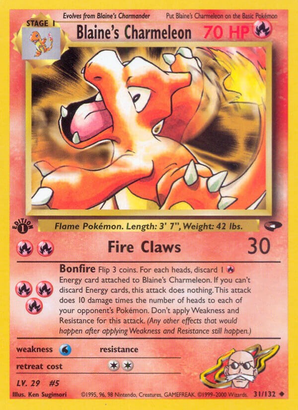 Blaine's Charmeleon [G2 - 031/132]