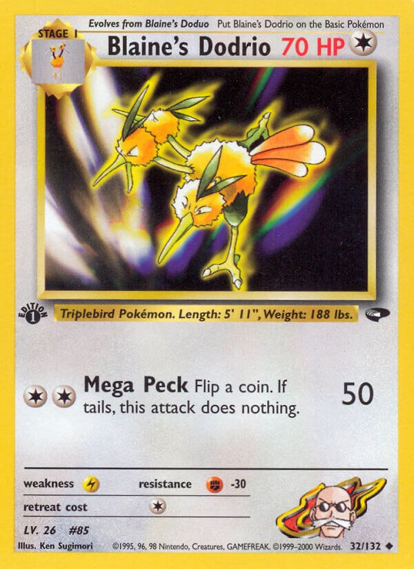 Blaine's Dodrio [G2 - 032/132]