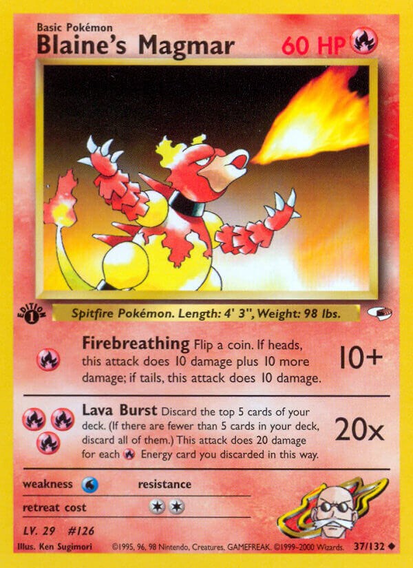 Blaine's Magmar [G1 - 037/132]