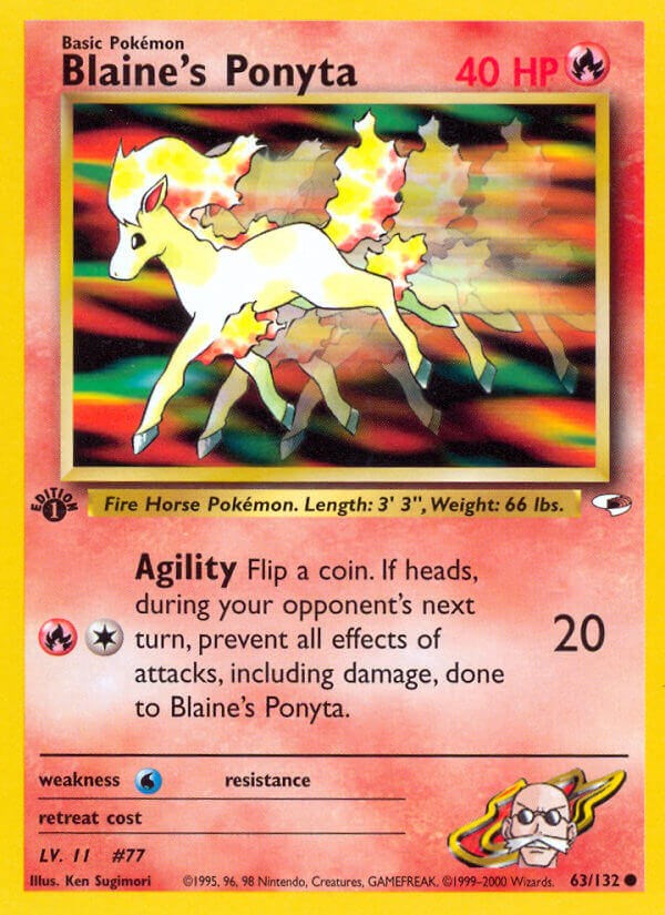 Blaine's Ponyta [G1 - 063/132]