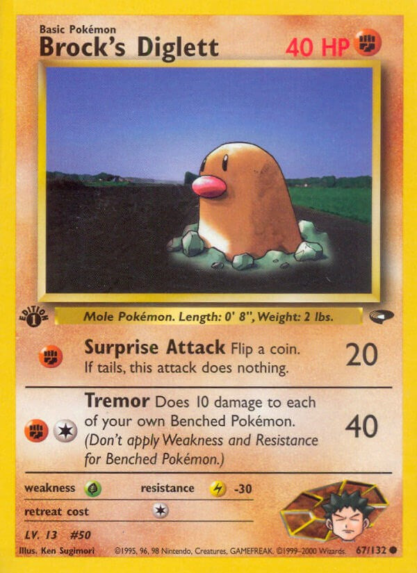 Brock's Diglett [G2 - 067/132]