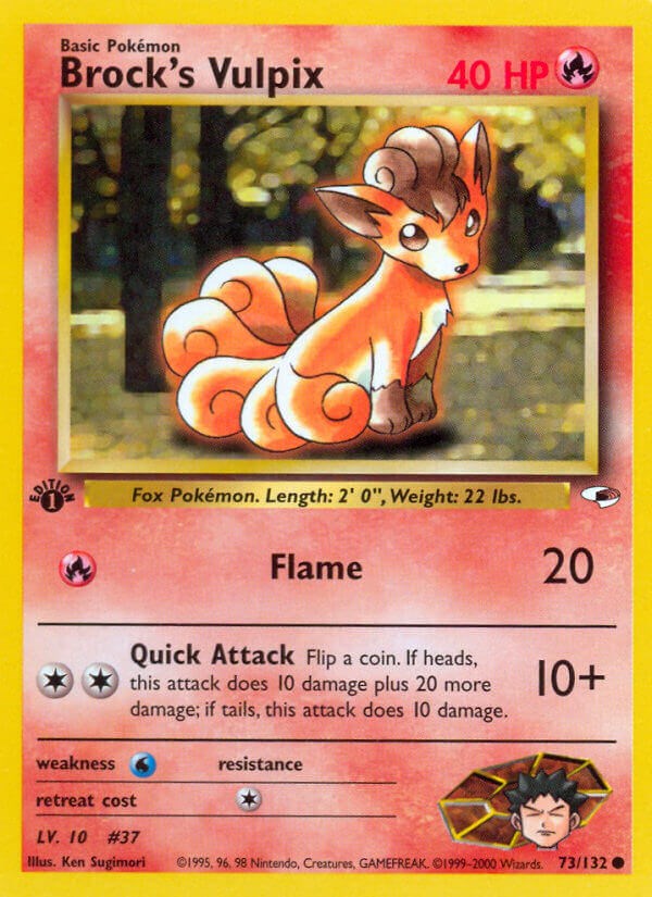 Brock's Vulpix [G1 - 073/132]