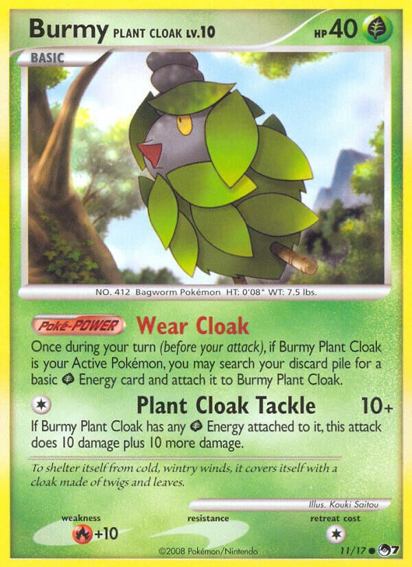 Burmy Plant Cloak [POP - 011/017]