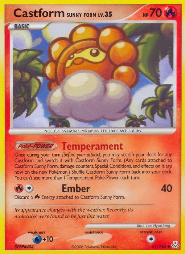 Castform Sunny Form [LA - 51/146]