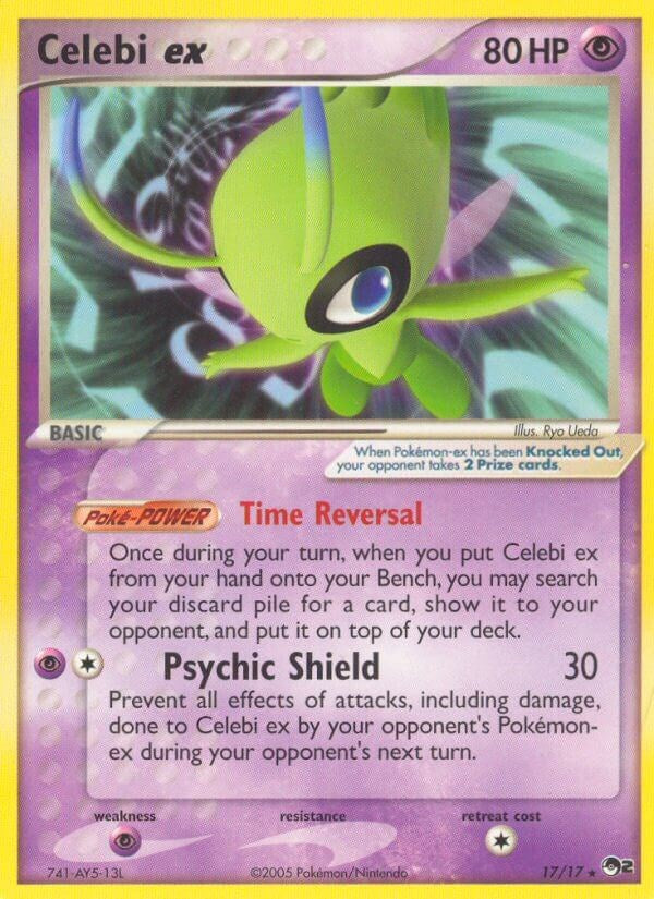 Celebi ex (Non-Holo) [POP - 017/017]