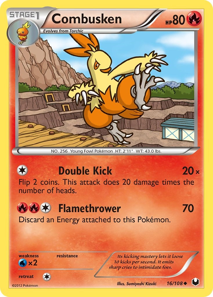Combusken [DEX - 16/108]