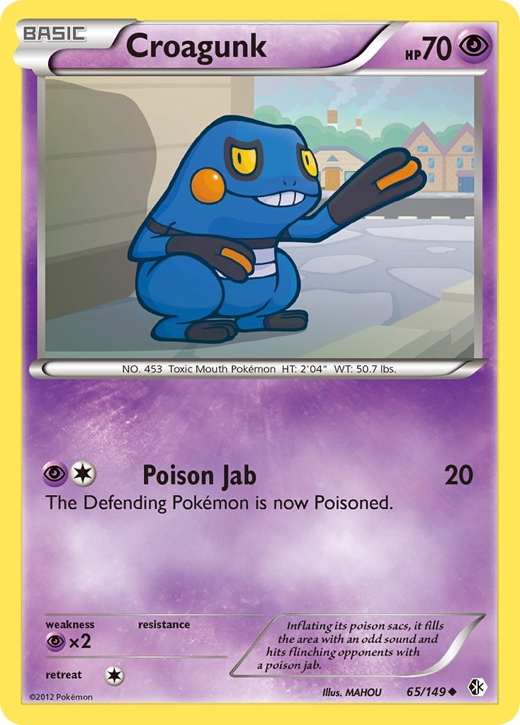 Croagunk (65) [BCR - 65/149]