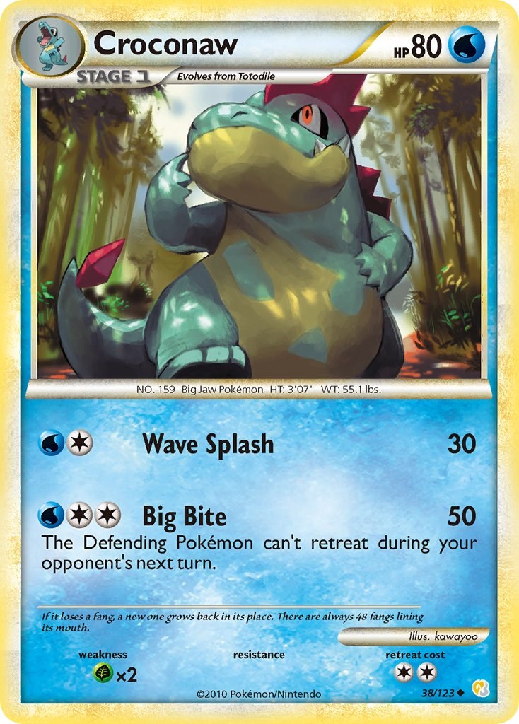 Croconaw [HS - 38/123]