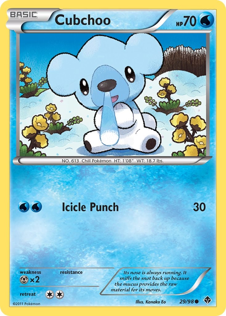Cubchoo (29) [EPO - 29/98]