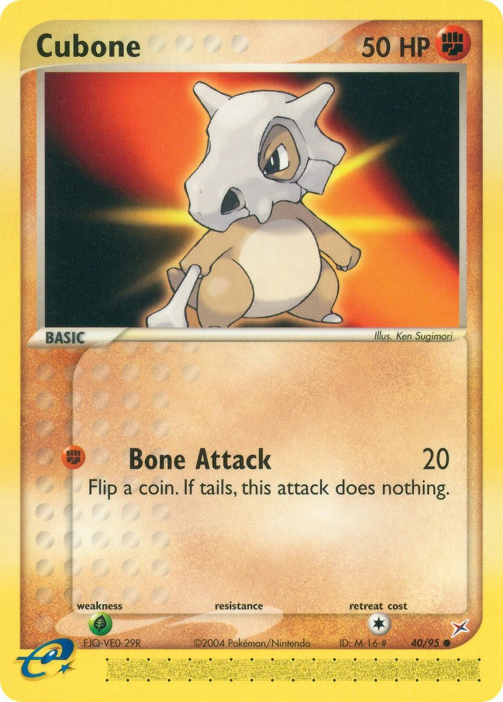 Cubone [MA - 40/95]