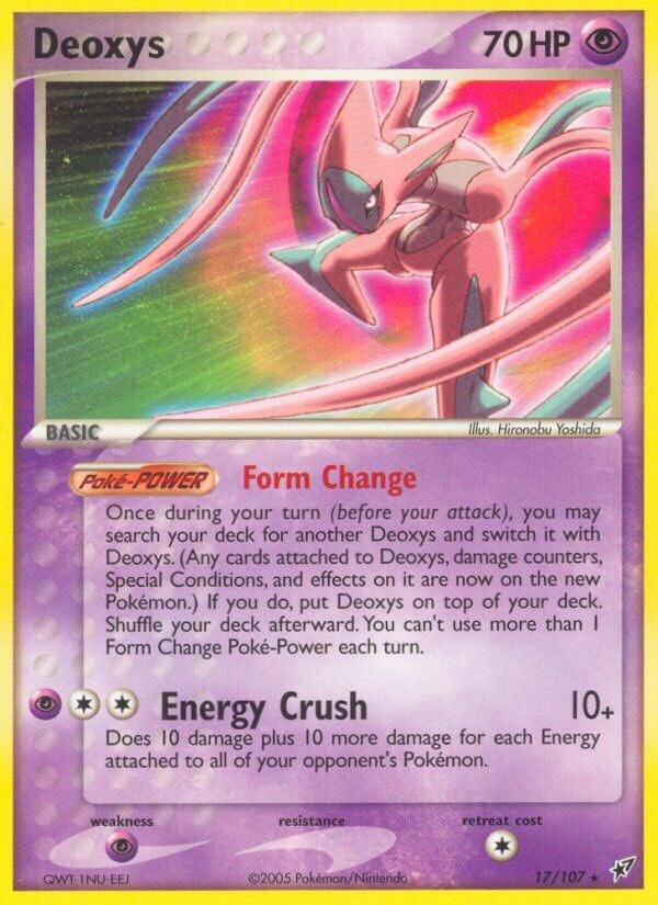 Deoxys (Attack Forme) [DX - 17/107]