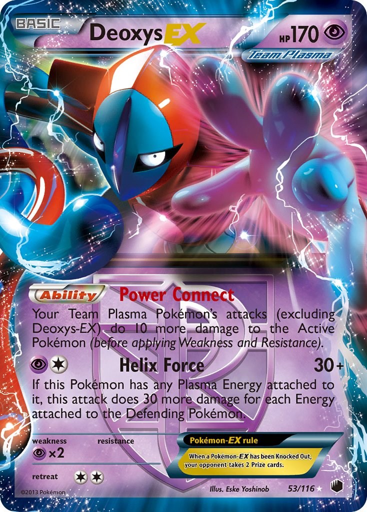 Deoxys EX (Team Plasma) [PLF - 53/116]